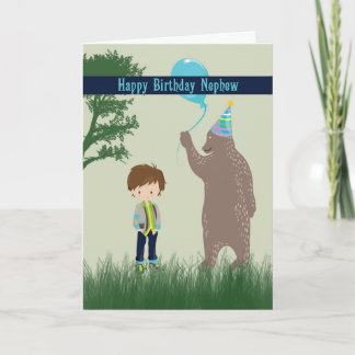 Birthday Kaart voor Uw Nephew