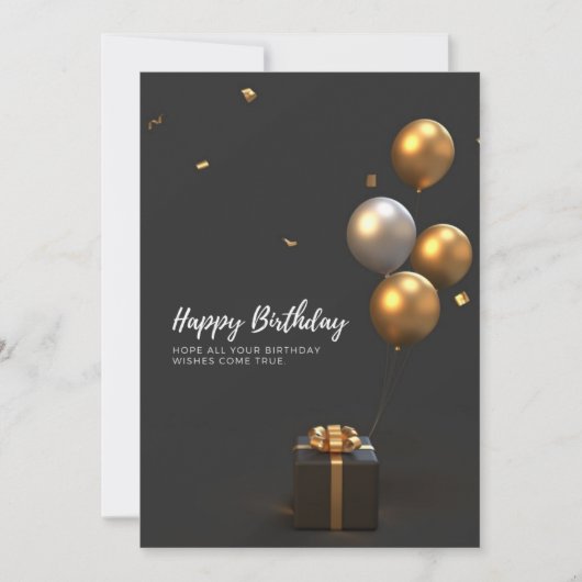 Birthday-kaarten Bedankkaart (Voorkant)