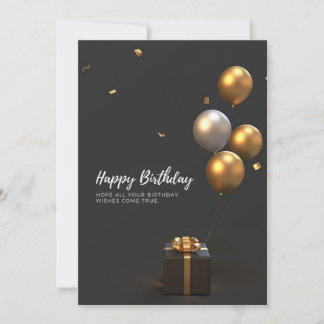 Birthday-kaarten Bedankkaart