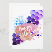 Birthday-kaarten Feestdagenkaart (Voorkant / Achterkant)