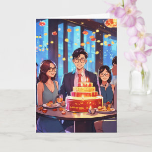 Birthday-kaarten Kaart