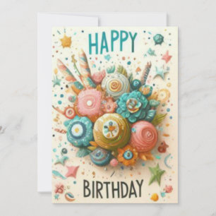 Birthday-kaarten Kaart