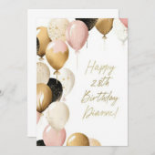 Birthday-kaarten Kaart (Voorkant / Achterkant)