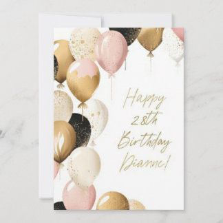 Birthday-kaarten Kaart