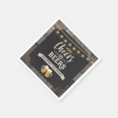 Birthday kazen en bier servet (Hoek)