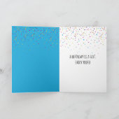 Birthday Kikker uit het water pompen Kaart (Binnen)