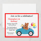 Birthday Kind Cute Toys Kaart (Voorkant / Achterkant)