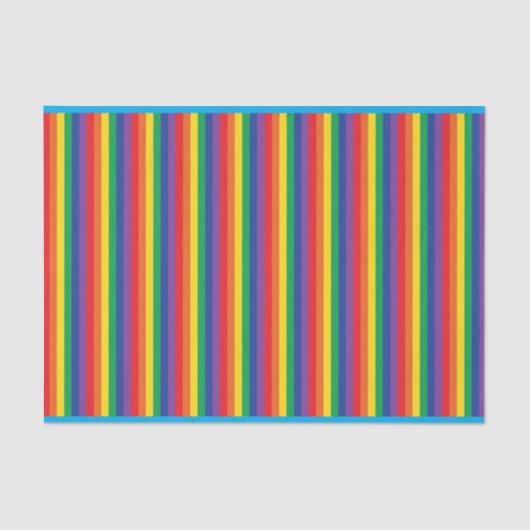 Birthday Kind regenboogschoen Tissuepapier (Voorkant)