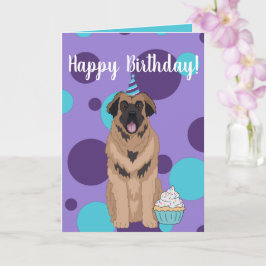 Birthday Leonberger Kaart