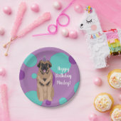 Birthday Leonberger Papieren Bordje (Feest)