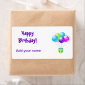 Birthday Lollipop Labels Party Favors Wrapper Labe (Insitu)