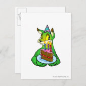 Birthday Lupe Briefkaart (Voorkant / Achterkant)