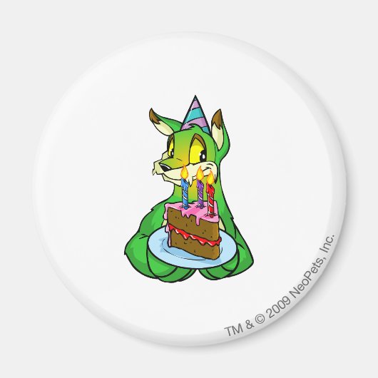 Birthday Lupe Magneet (Voorkant)