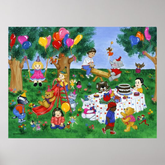 Birthday Magic Poster (Voorkant)