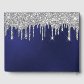 Birthday marvy blue Silglitter-monogram Gastenboek (Achterkant)