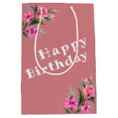 Birthday Medium Cadeauzakje (Voorkant)