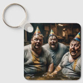 Birthday Mess – Funny Keychain (Voorkant)