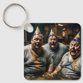 Birthday Mess – Funny Keychain