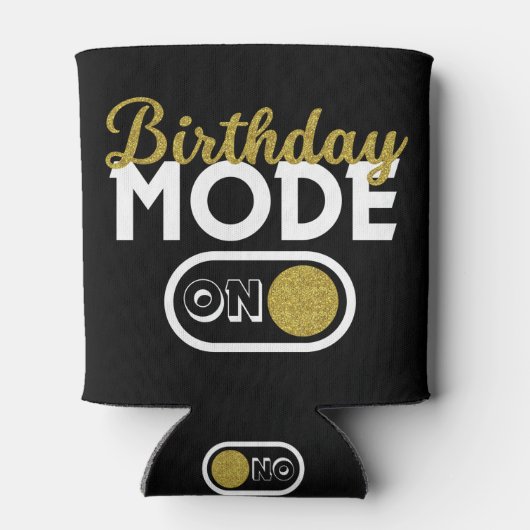 Birthday-modus aan blikjeskoeler (Achterkant)