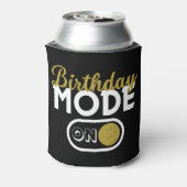 Birthday-modus aan blikjeskoeler (Blikje Achterkant)
