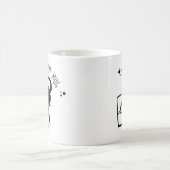 Birthday Mom Mug – Cute Cat Birthday Coffee Mug (Centre)