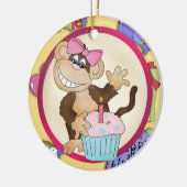 Birthday Monkey ornament (Links)