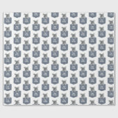 Birthday Mouse in Pocket Cadeaupapier (Vlak)