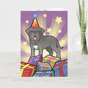 Birthday Neapolitan Mastiff Kaart