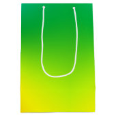 Birthday Neon Rainbow Spectrum Medium Cadeauzakje (Achterkant)