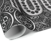 Birthday Number Word Cloud One Hundred D-ID270 Cadeaupapier (Rol Hoek)