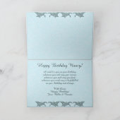 Birthday Ocean Sunset 0735 Kaart (Binnen)