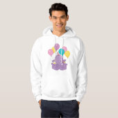 Birthday Octopus Hoodie (Voorkant volledig)