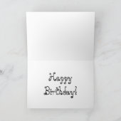 Birthday Octopus Kaart (Binnen)