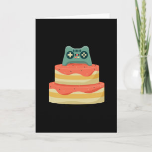Birthday-ontwerp gameCake Kaart