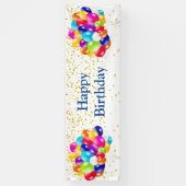 Birthday Outdoor Banner (Verticaal)
