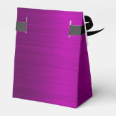 Birthday paars roze dank u glazen monogram bedankdoosjes (Achterkant)