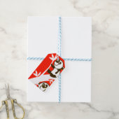 Birthday Pandas Cadeaulabel (Met Touw)