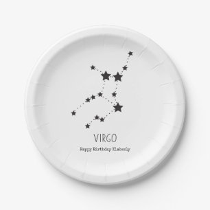 Birthday Paper Bord van het Virgo Star-patroon