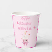 Birthday Papieren Bekers (Voorkant)