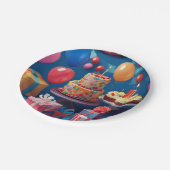 Birthday Papieren Bordje (Gekanteld)