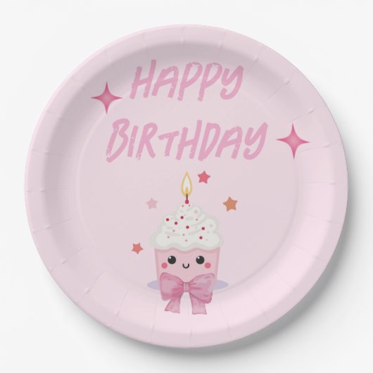 Birthday Papieren Bordje (Voorkant)