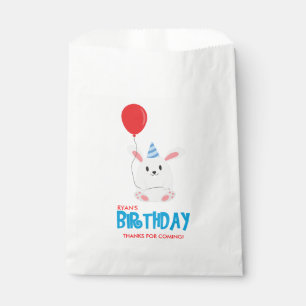 Birthday Partij bij het Kind van de schattige muis Bedankzakje