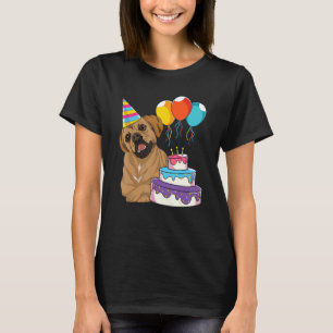 Birthday Party Animal Dog Owner Dog Cute Puggle T-shirt