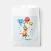 Birthday Party Balloons Vizsla Favor Bag Bedankzakje (Voorkant)