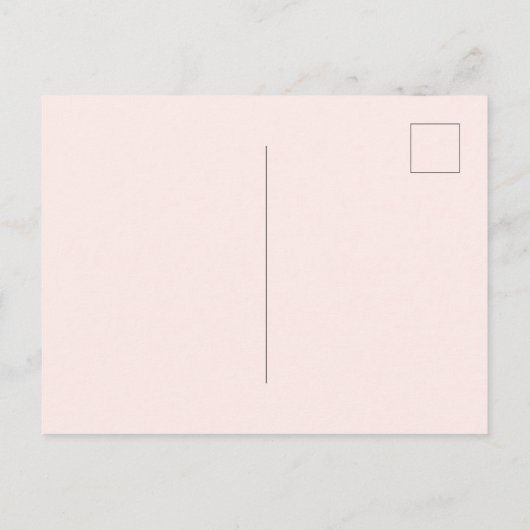 Birthday party blush roze goudballonnen uitnodiging briefkaart (Achterkant)