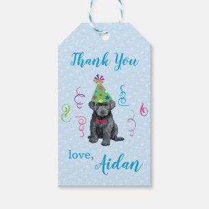 Birthday Party Bouvier des Flandres Cadeaulabel