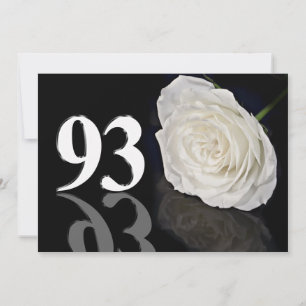 Birthday party call 93 jaar oud kaart