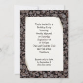 Birthday Party Chocolate Chips Kaart (Voorkant)