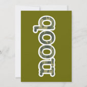 Birthday Party - Funny Noob Gamer Kaart (Achterkant)