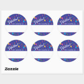 Birthday Party Hallo Name Tag (Vel)